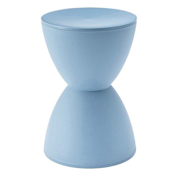 スツール ソフトブルー 直径29.5×高さ44cm PC-680SBL