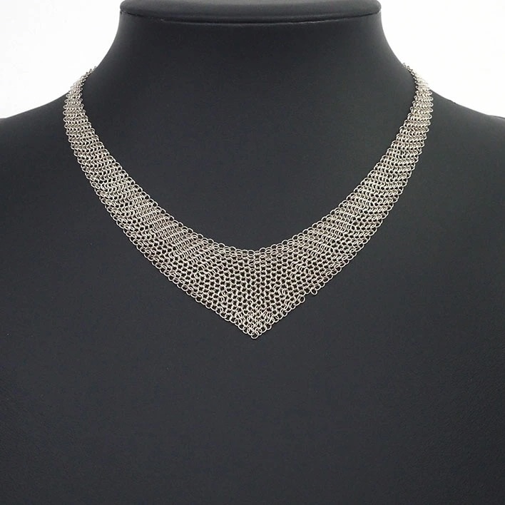 【美品】ティファニー メッシュスカーフ シルバー925 【ネックレス】 47,880円
