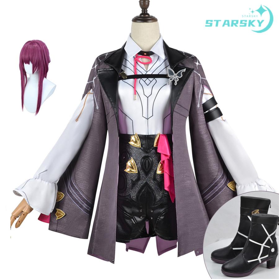 ２点で11o円OFF！【本日限定】崩壊スターレイル　崩スタ　カフカ　風　コスプレ衣装　コスチューム　服　コスプレウィッグ追加可能 　ハロウィン