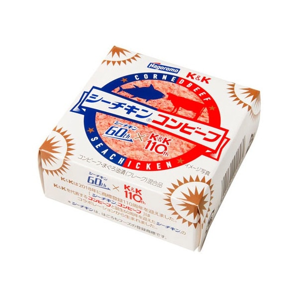 K&K シーチキンコンビーフ 80g12 メーカー直送