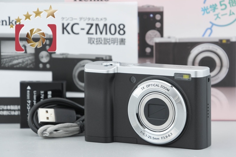Kenko ケンコー KC-ZM08 コンパクトデジタルカメラ 元箱付き