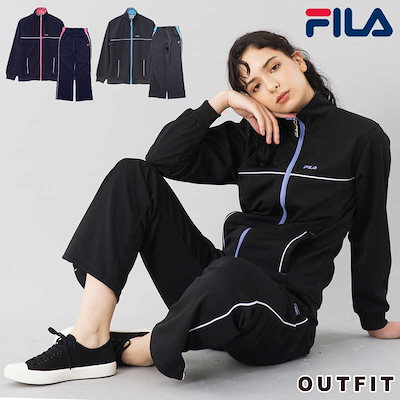 Qoo10 フィラ フィラ Fila ジャージ 上下 レディ レディース服