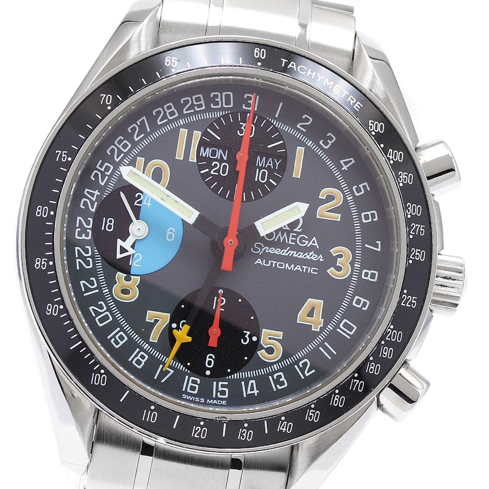 オメガ OMEGA 3520.53 スピードマスター マーク40 AM/PM トリプルカレンダー 自動巻き メンズ _898018【中古】