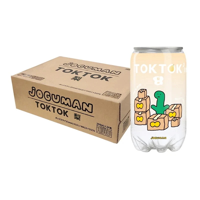1ケース _JOGUMAN トクトク 350ml×24本 SPK-JGM-BOX TOKTOK VTALK 韓国炭酸飲料 清涼飲料 韓国ドリンク 4,750円
