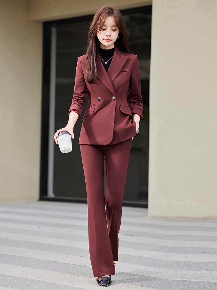 【急速出荷】レディース スーツセット 2025初春新品 二点セット 卒業式 ママ スーツ セットアップ 通勤 入学式 メガ割 28