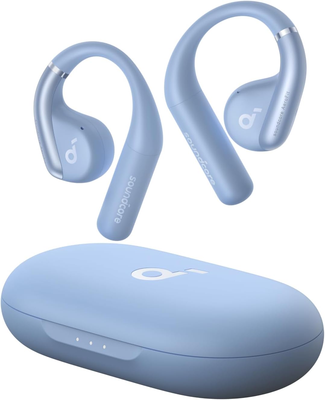 Anker Soundcore AeroFit (Bluetooth 5.3)【オープンイヤー型ワイヤレスイヤホン/IP57防塵防水規格/最大42時間再生／マルチポイント接続/PSE技術基準適合】