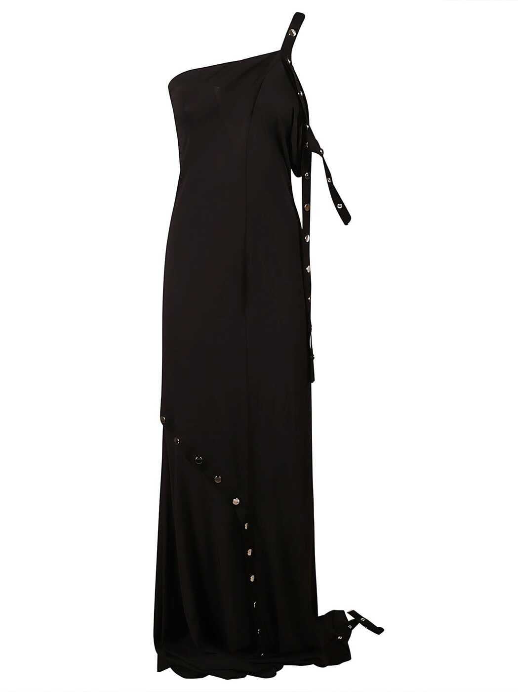 241WCW92A014_100 ブラック 春夏2024 ドレス レディース ia