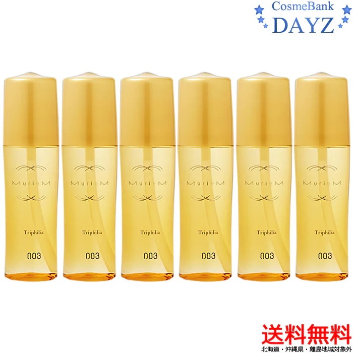 【送料無料北海道沖縄除外】ナンバースリー ミュリアム トライフィリア 120mL 6点セット洗い流さないヘアトリートメント