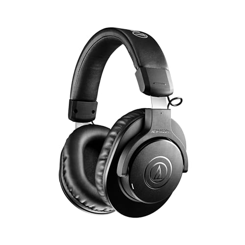 オーディオテクニカ ATH-M20xBT ワイヤレスヘッドホン Bluetooth 有線対応 ヘッドフォン 40mmCCAWボイスコイルドライバー 216gの軽量ボディ マルチポイント 低遅延モード