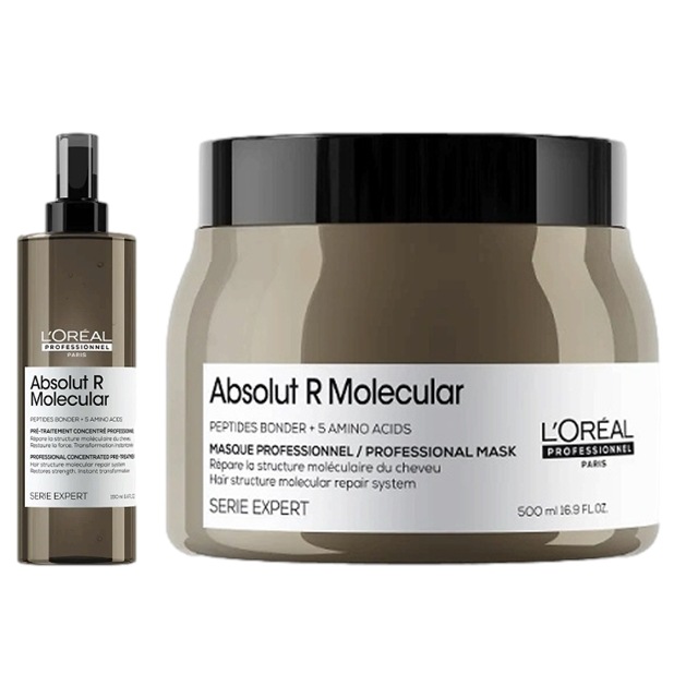 ロレアル セリエ エクスパート アブソルート R モレキュラープレトリートメント＋ マスク 190ｇ+500ｇ 8,795円