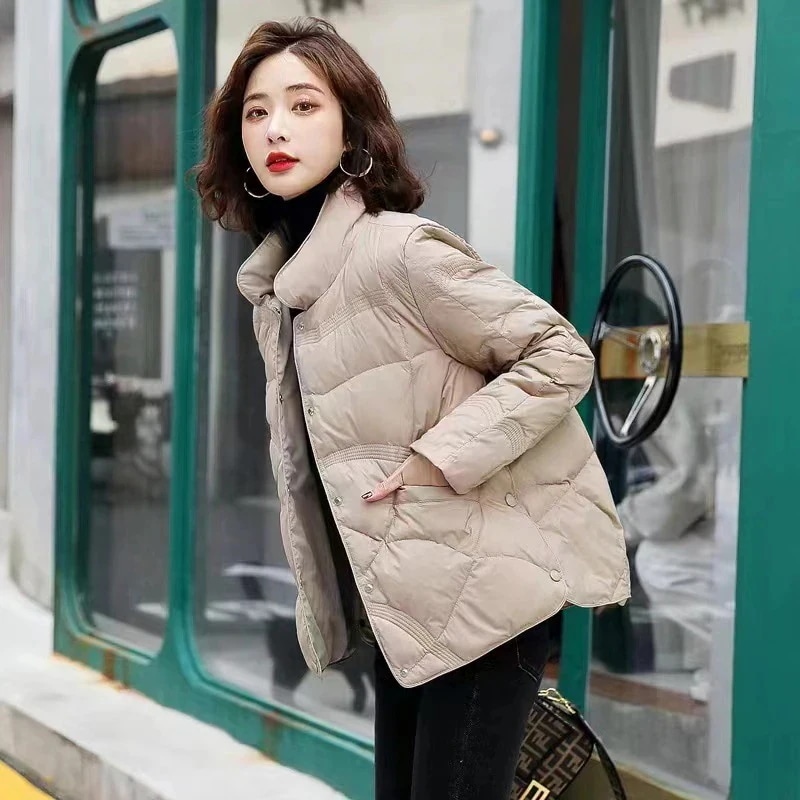 コート 2025新入荷 ジャケット レディース 通勤福袋ジャンパー・ブルゾン 韓国 薄手のダウンジャケット女性冬のショート丈韓国版ダウンジャケット 冬アウター ダウンジャケット