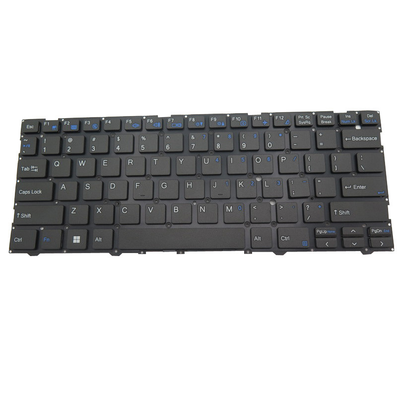 バックライトなしキーボード互換 CLEVO CVM19C53US-4306 6-80-NV410-010-1 英语 フレームなし