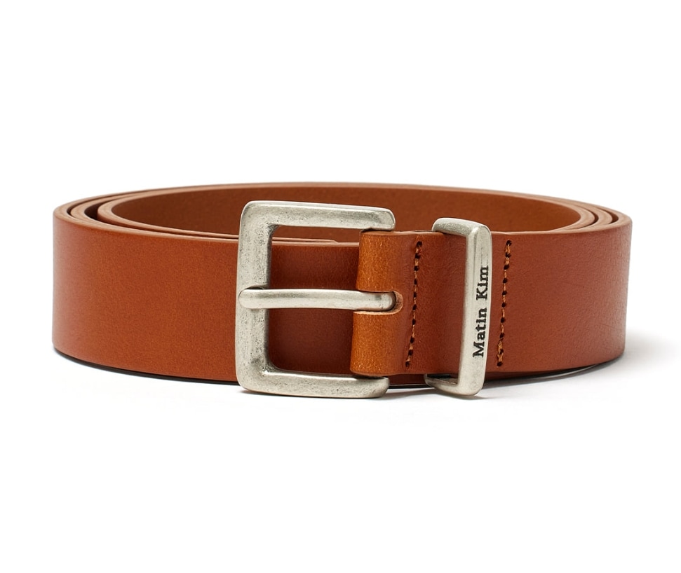 Matin VINTAGE LEATHER BELT 3色