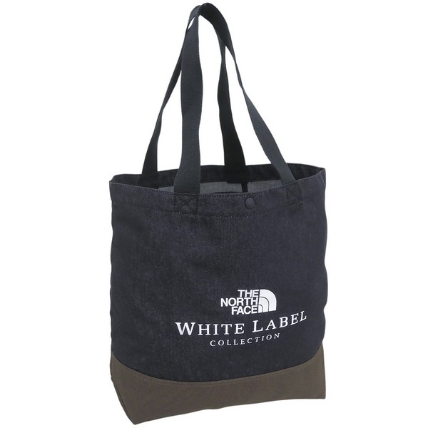 ノースフェイス バッグ メンズ レディース トートバッグ コットン ダークブルー BLOCK CANVAS BAG NN2PR57L-DKB THE NORTH FACE A4対応