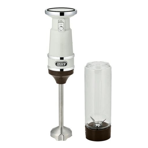 【/】 ハンド&ボトルブレンダー K-BD3 (アッシュホワイト) 1台2役 2IN1 つぶす 混ぜる スリム 軽量 無段階スピード調節 安全設計 離乳食 スムージー ポタージュ 下ごしらえ レトロ 8,230円