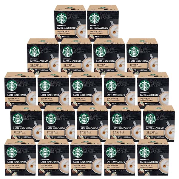 ネスカフェ ドルチェグスト 専用カプセル スターバックス ラテマキアート 21箱【4営業日以内に出荷】ネスレ ネスカフェ コーヒー ホットコーヒー スタバ