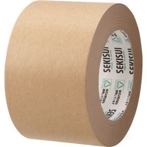 （まとめ） 積水化学 クラフトテープ 75mmx50m K51X15 1巻 [x15セット]