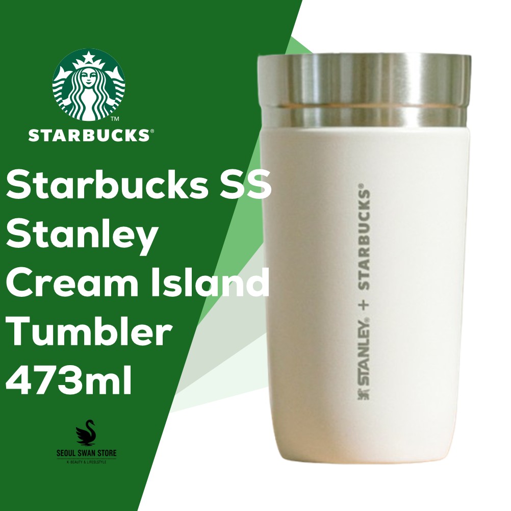 【正規品】スターバックス SS スタンレー クリーム アイスランド タンブラー 473ml