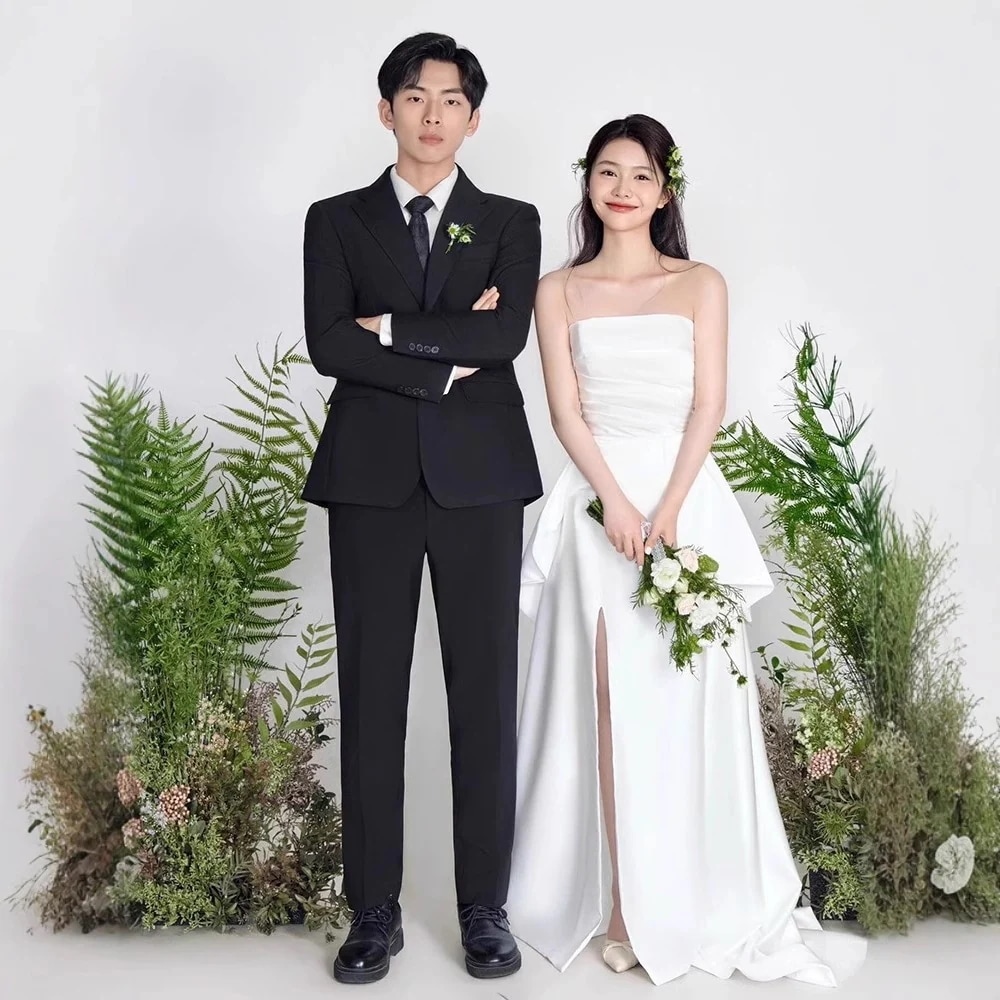 ウェディングドレス 白 結婚式 花嫁 サイズオーダーメイド可能 成人式 お呼ばれ ウェディング 演奏会 二次会 パーティードレス 前撮り ワンピース ロングドレス3