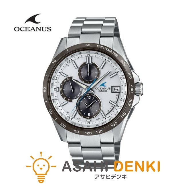 腕時計・時計 カシオ OCW-T2600J-7AJF CASIO メンズ オシアナス 国内正規品 電波ソーラー チタン