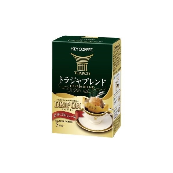 （まとめ）キーコーヒー ドリップオントラジャブレンド5袋入り[x10セット] 6,982円