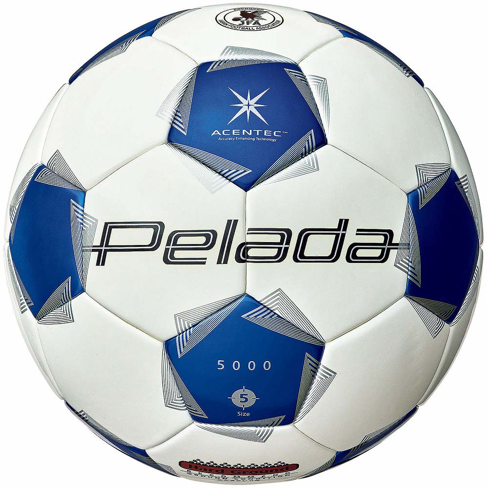 モルテン F5K5001-WB サッカーボール 5号球 ペレーダ5000土用（スノーホワイトパール×メタリックブルー） MTF5K5001WB