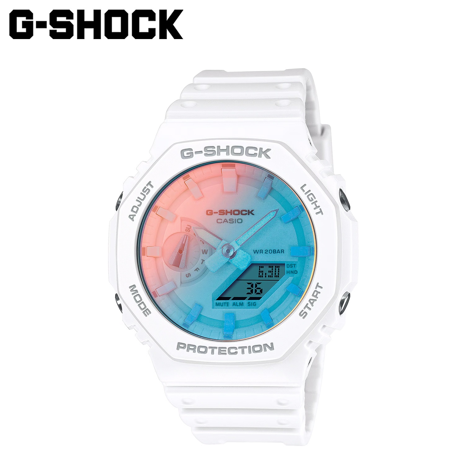 G-SHOCK 腕時計 GA-2100TL-7AJF 防水 2100 ジーショック Gショック G-ショック メンズ レディース ホワイト 白 13,299円