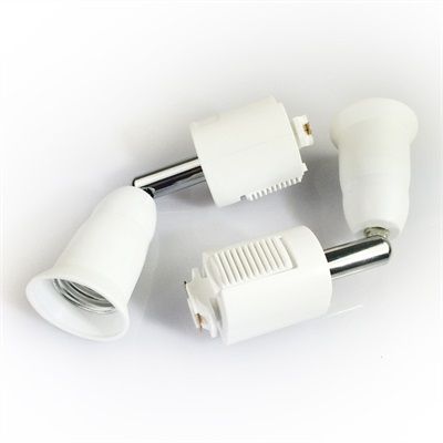 スポットライト 配線ダクトレール おしゃれ 北欧 照明器具 LED対応 和室 洋室 和風 玄関 寝室 レールライト リビング キッチン ダイニング 間接照明 10個セット 簡易取付式 工事不要 電球