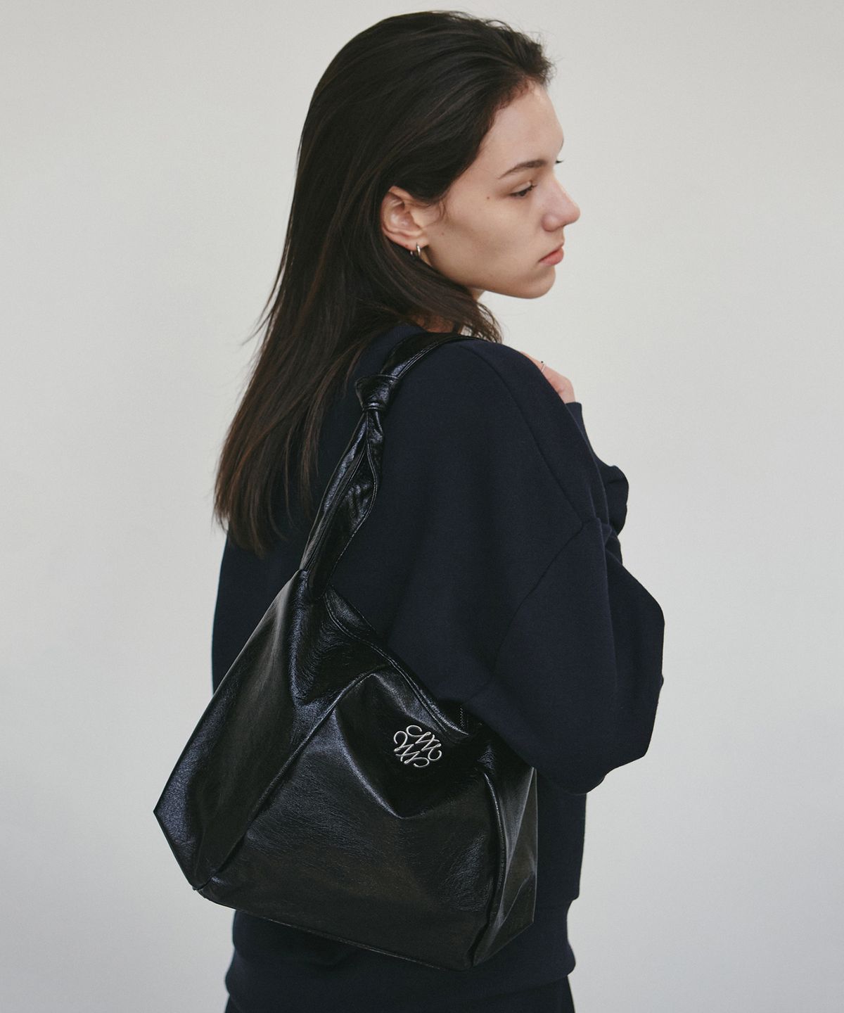 【韓国人気】NICOLE SQUARE SHOULDER BAG_3 COLOR