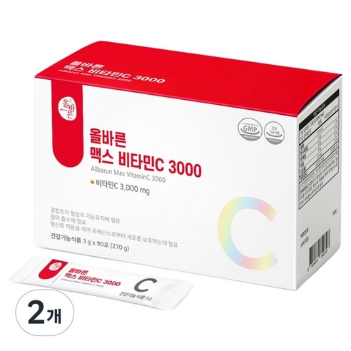 正しい健康食品マックスビタミンC 3000 / 90回分2個