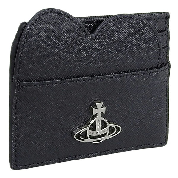 ヴィヴィアンウエストウッド 小物 レディース カードケース サフィアーノレザー ブラック 322478-2221-BLK VIVIENNE WESTWOOD 15,315円