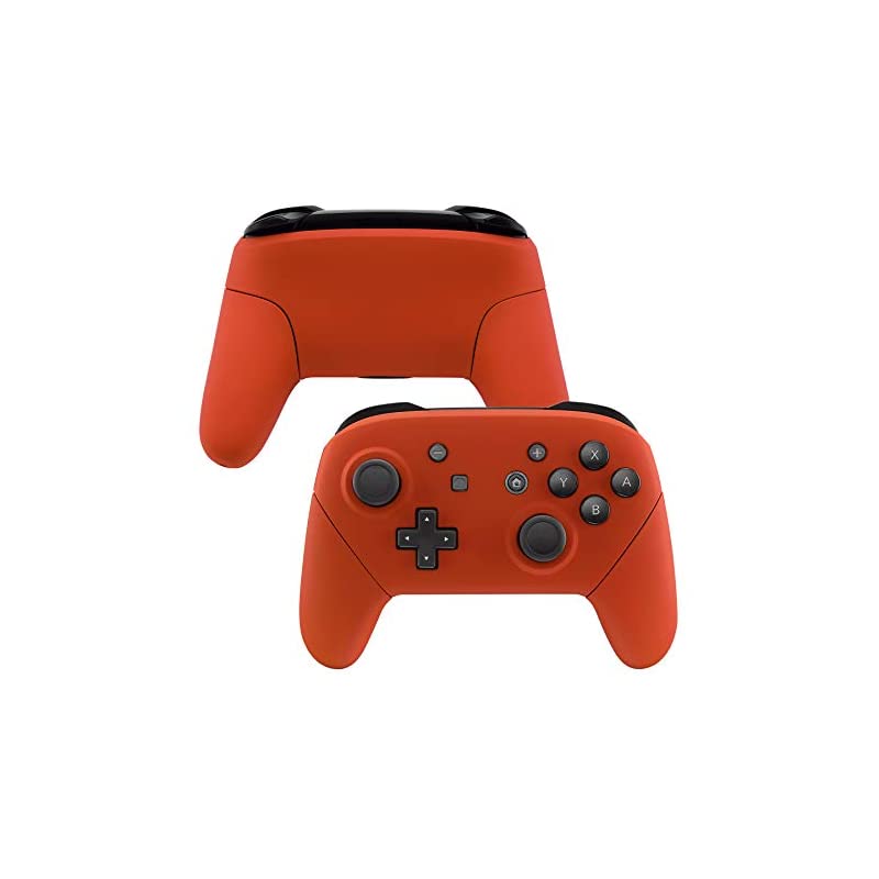 Switch Proコントローラー用フェースプレートバックプレートハンドル【オレンジ】