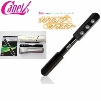 Canet（キャネット） 半導体ビューティーローラーシリーズ [ナノイオンクラスター] NFR-351-B（ブラック） [フェイス用]