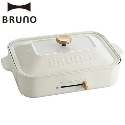 イデアインターナショナル BRUNO(ブルーノ) コンパクトホットプレート BOE021-WH 11,858円