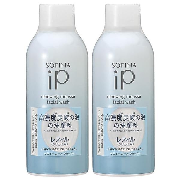 【セット】 花王 ソフィーナ iP リニュー ムース ウォッシュ レフィル 200g 2個セット 洗顔ムース