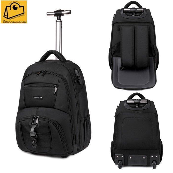 [新品入荷]リュック キャリーバッグ 2WAY 大容量 キャスター付き 機内持ち込み リュックサック バックパック 旅行 アウトドア