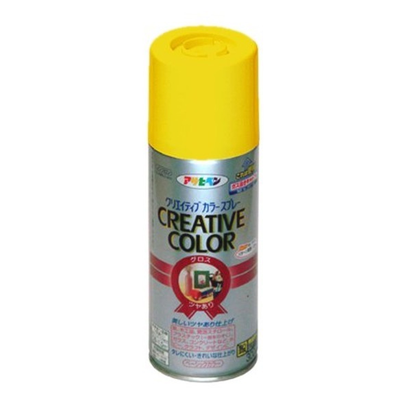 クリエイティブカラースプレー 65イエロー 300ML(5個セット)