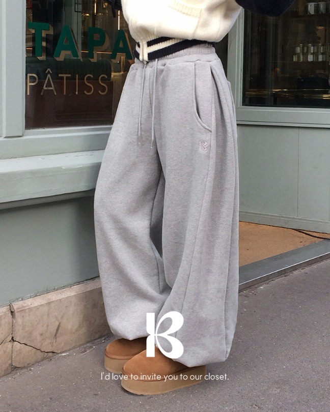 エディ両起毛ジョガートレーニングパンツ pt1505