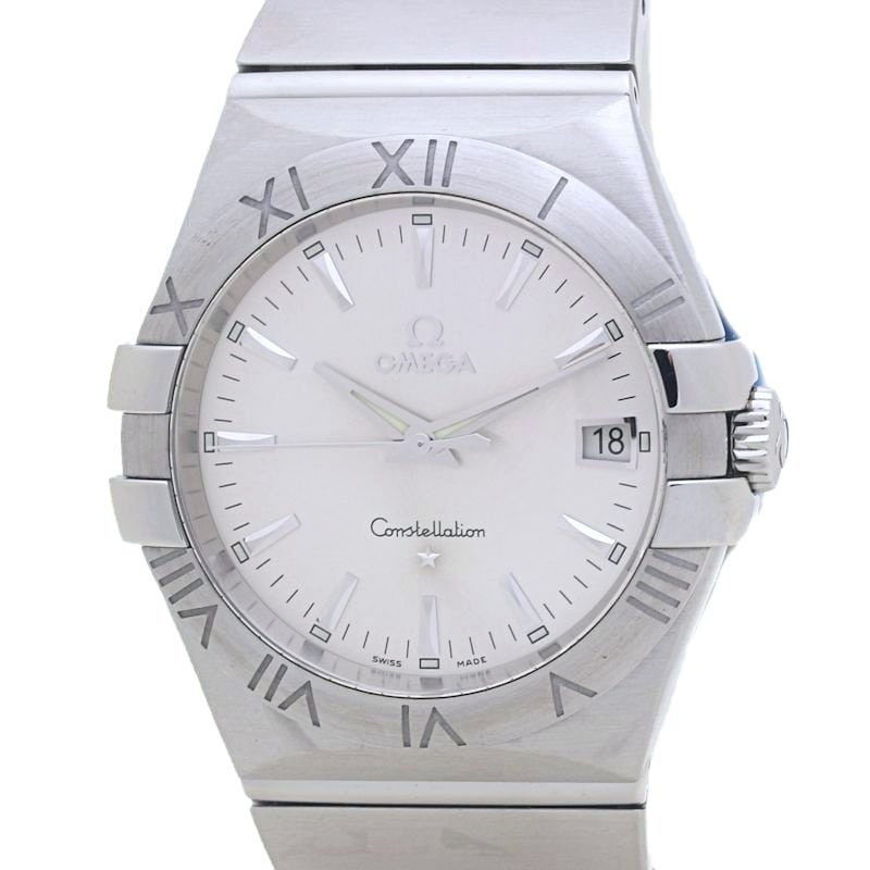 コンステレーション 123.10.35.60.02.001【磨き済/電池交換済】ステンレススチール メンズ /39991【中古】【腕時計】