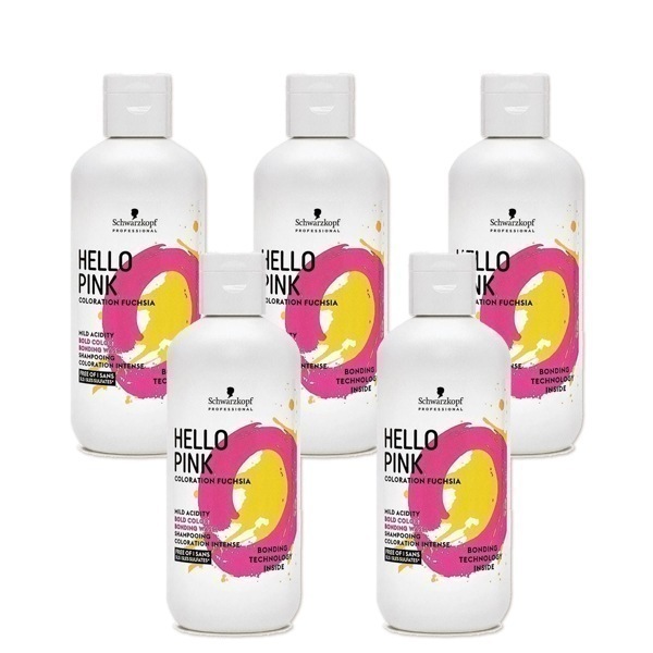 ハロー ピンク カラーシャンプー 310g 5個 セット