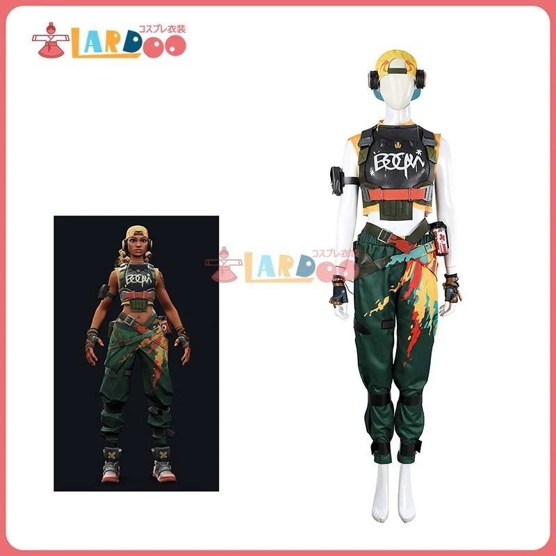 ヴァロラント VALORANT レイズ-Raze コスプレ衣装 コスチューム cosplay259