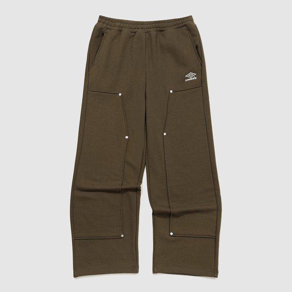 カジュアルニットカーペンターパンツ BROWN UQ323CFP96 BRW0
