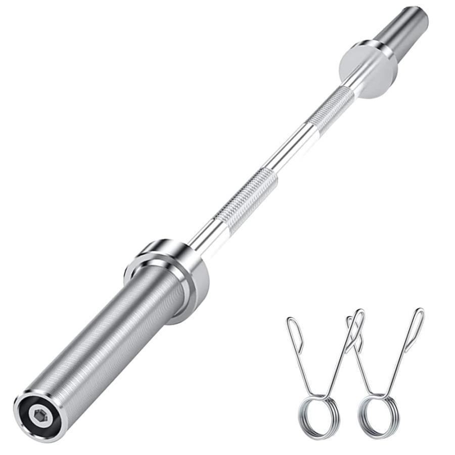 2枚購入で100円OFFバーベルシャフト 120cm 直径50mm EZバー ストレートバー オリンピックバーベルシャフト トレーニングシャフト 筋トレ器具 上腕二頭筋 腕力 筋力増強 トレーニン