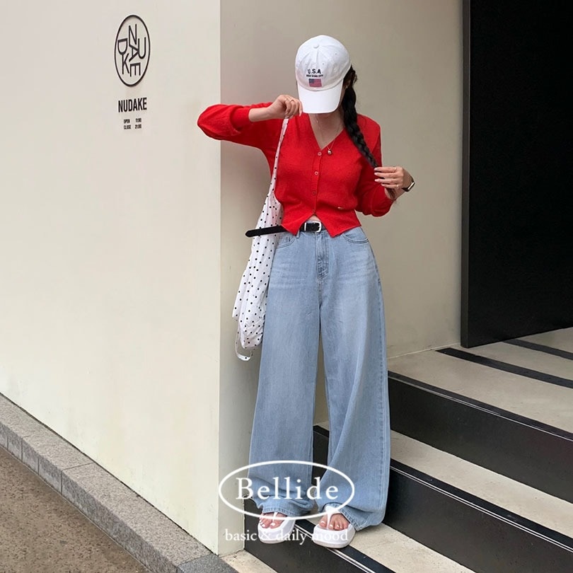 [MADE] アクアニューバージョンデニムワイドパンツ pt1415