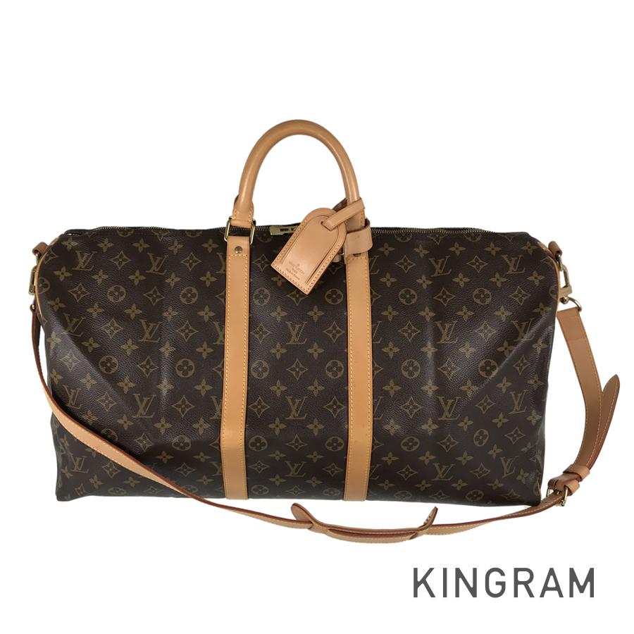 モノグラム キーポル バンドリエール 55 M41414 ボストンバッグ te【中古】