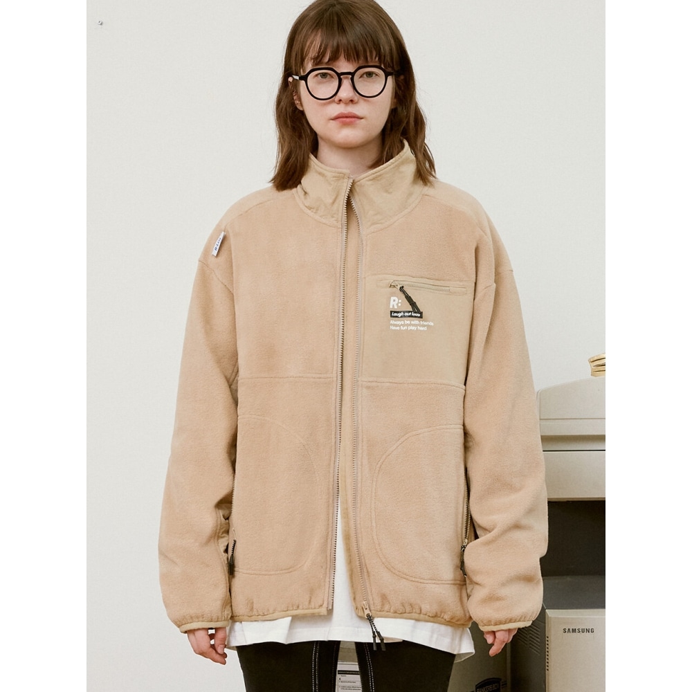 ROLAROLA (JP 20702) RLOL フリース ジャンパー ベージュ