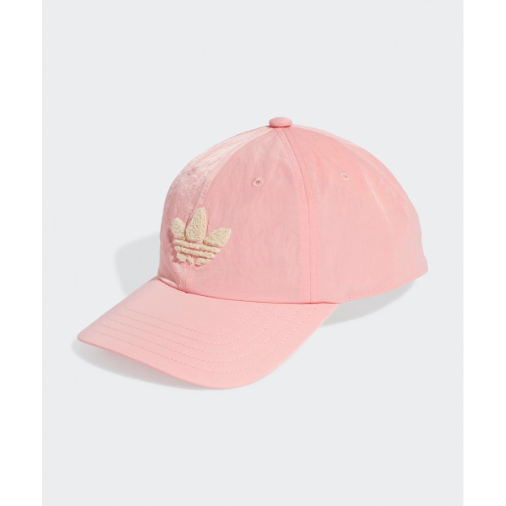 アディダストレフォイルベースボールキャップ-ピンク/JD5353