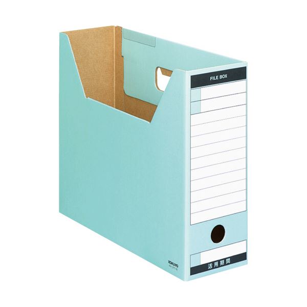 (まとめ) コクヨファイルボックス-FS(Tタイプ) A4ヨコ 背幅102mm 青 A4-LFT-B 1冊 (×30セット)