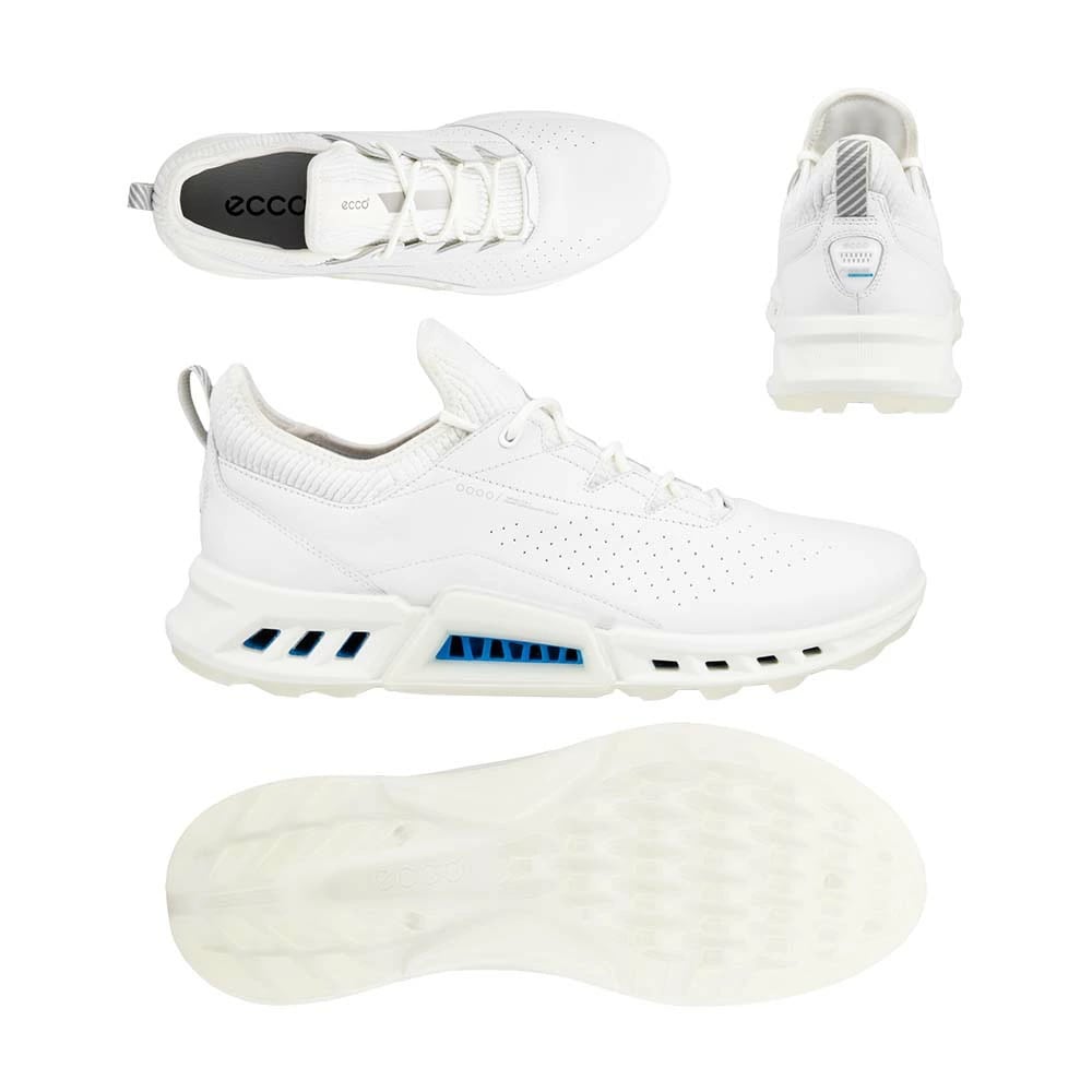 ゴルフシューズ メンズ BIOM C4 スパイクレス 130404（01007）ホワイト 2024