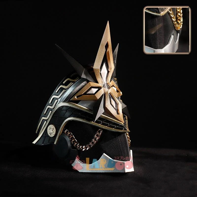原神 Genshin ファトゥス 「隊長」カピターノ マスク コスプレ道具 コスチューム1068